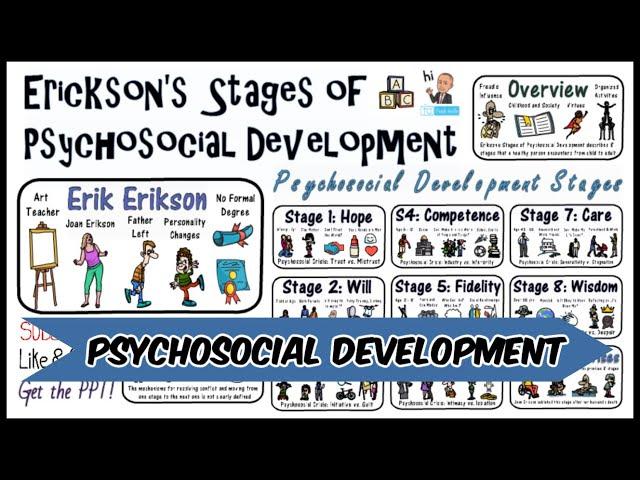 Erik Erikson Stages of Psychosocial Development Theory