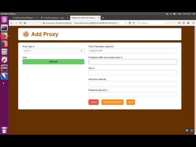 How to Install and Configure Foxy Proxy with Firefox