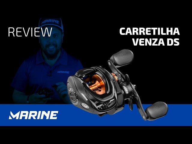 CARRETILHA VENZA DS LANÇAMENTO 2024 REVIEW - MARINE