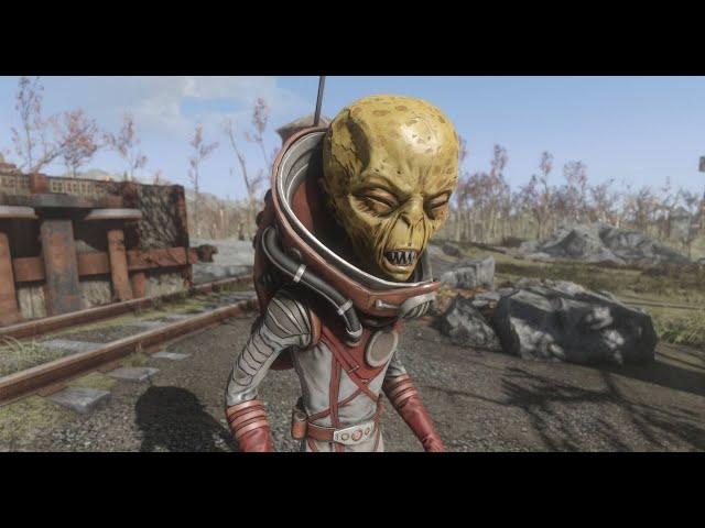 Секреты и интересные ситуации Fallout 76: Канибалы , "Портал" в Скайрим, летающая тарелка.