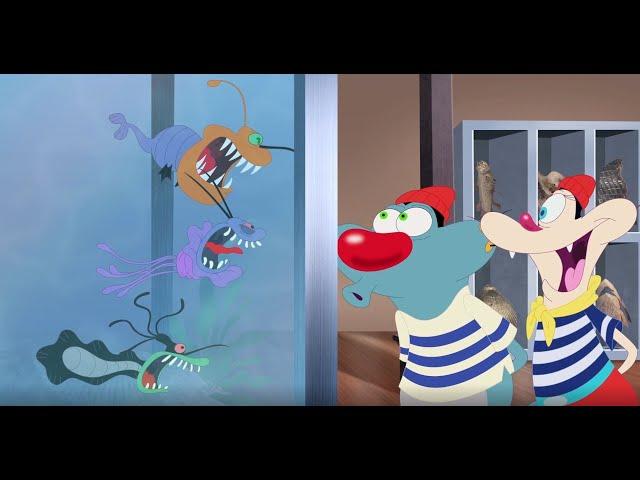 Oggy and the Cockroaches  OGGY AND OLIVIA ARE SAILORS  Full Episode in HD