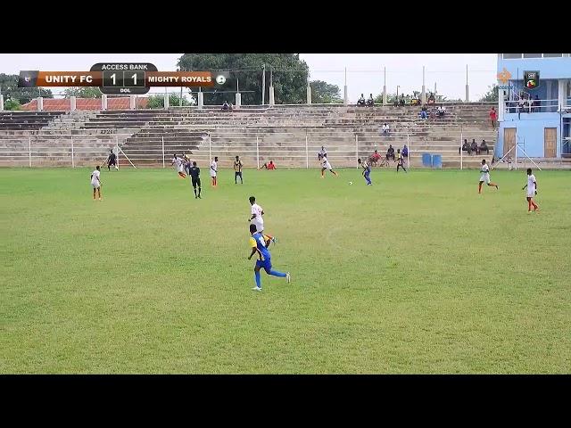 UNITY FC 1 - 1 MIGHTY ROYALS - ACCESS BANK DIVISION ONE LEAGUE HIGHLIGHT