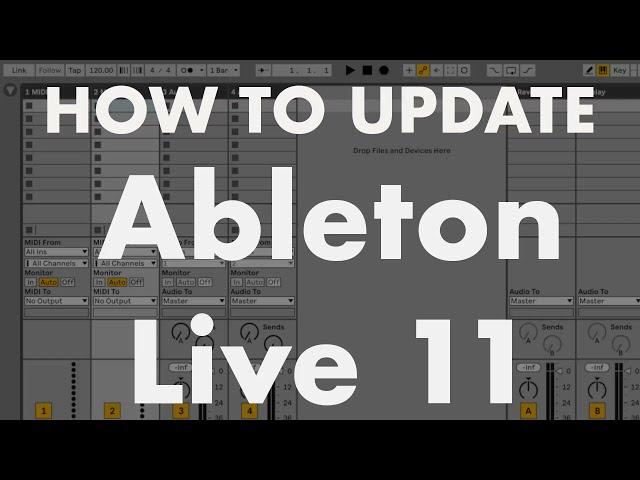 How to update Ableton Live 11 Automatically and Manually
