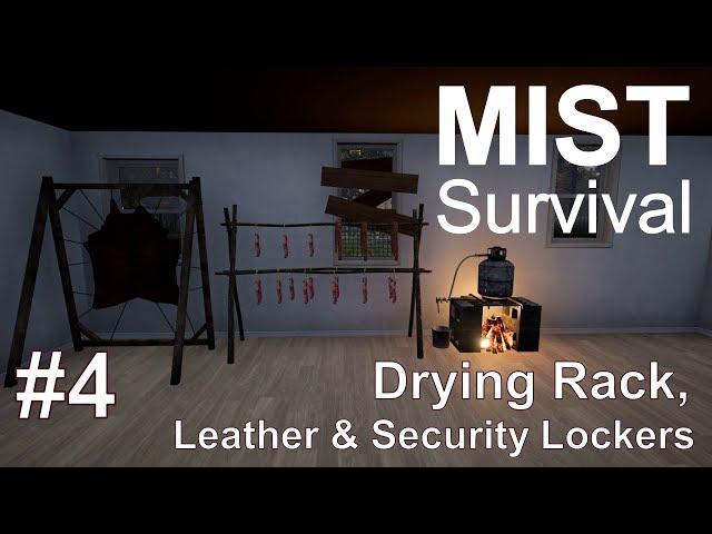 Mist Survival Ep 4 Drying Rack, Leather & Bow Prep