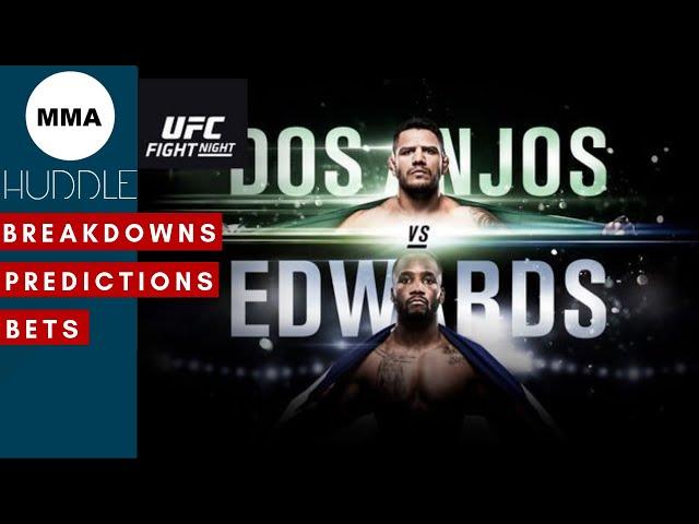 UFC San Antonio Dos Anjos vs Edwards Breakdown, Predictions and bets