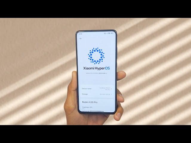Much-Awaited HyperOS Update for Redmi K20 Pro (Android 14) 