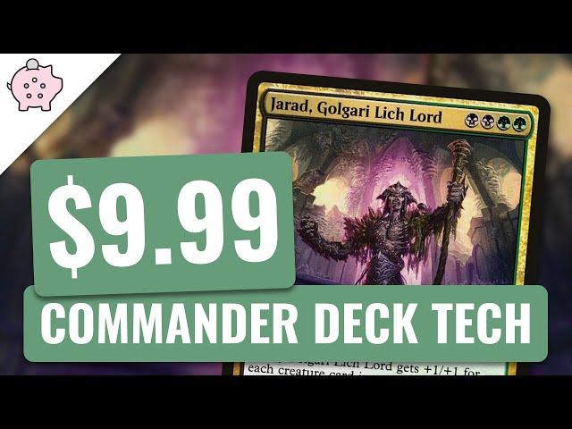 Jarad, Golgari Lich Lord | EDH Budget Deck Tech $9.99 | Sacrifice | Magic the Gathering | Commander