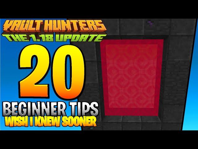 20 Tips for Minecraft Vault Hunters | Beginner's Guide