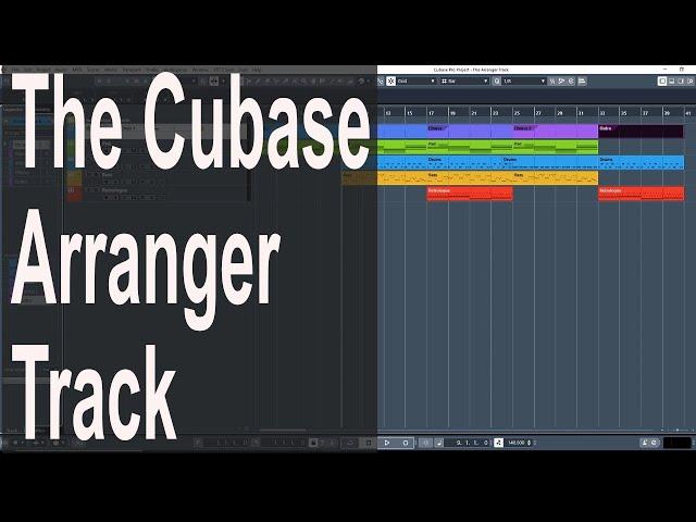 How to use the Cubase ARRANGER TRACK