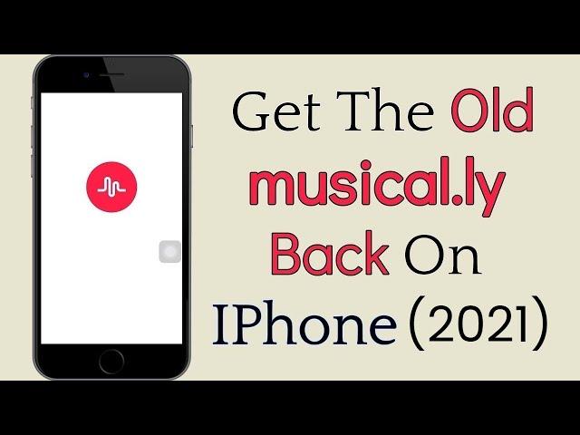 How To Get The Old Musically Back || Go Back To Musical.ly From Tik Tok || iOS (2021)