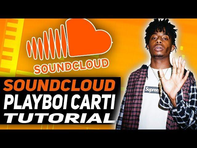 How to make a Playboi Carti SOUNDCLOUD type beat | pierre bourne tutorial in FL STUDIO