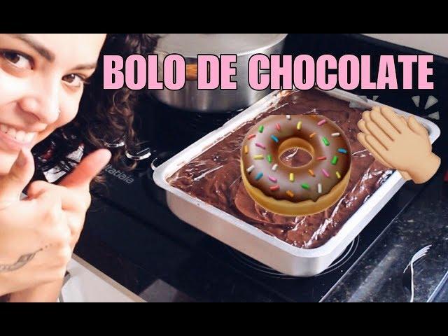 BOLO DE CHOCOLATE #NATHNACOZINHA