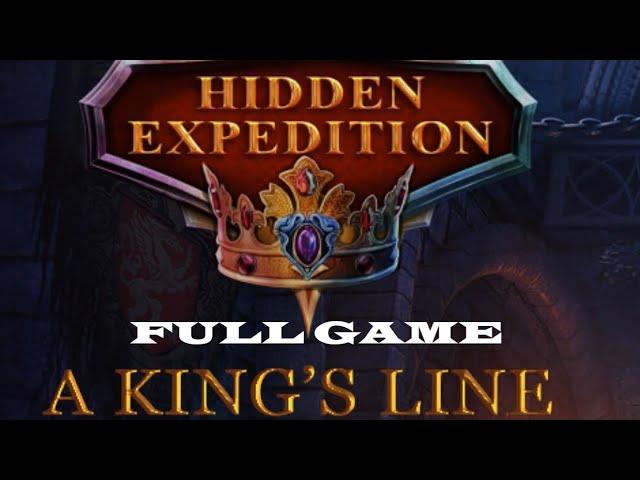 HIDDEN EXPEDITION A KING'S LINE COLLECTOR'S EDITION FULL GAME Complete walkthrough gameplay + BONUS