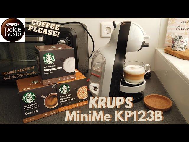 KRUPS NESCAFÉ® Dolce Gusto® Mini Me Grey/Black Starbucks | HOW TO USE | UNBOXING, CLEANING & TESTING