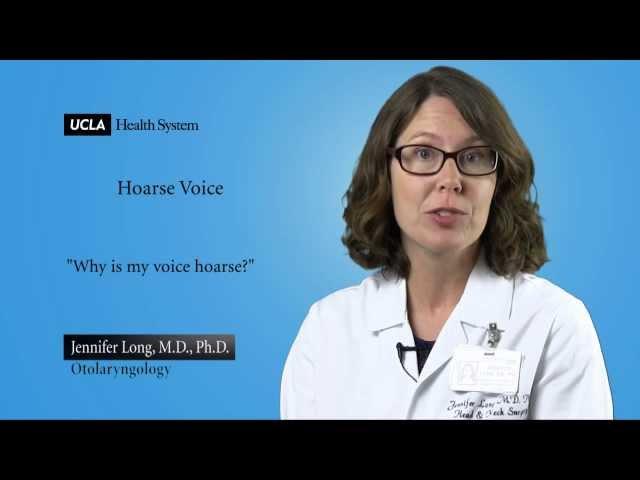 Real Questions | Hoarse Voice | UCLA Head and Neck Surgery
