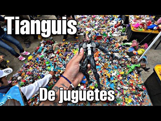 Buscando Juguetes En El Tianguis - Encontramos Muchas Joyas Coleccionables