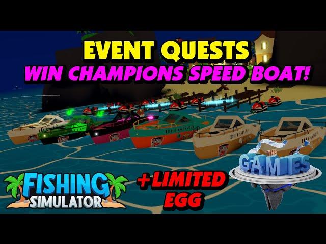 Fishing Simulator - The Games Event Quests - Limited items