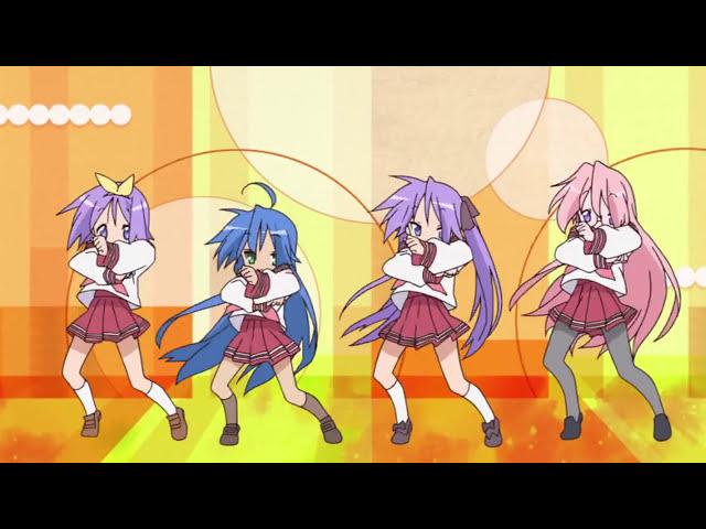 Lucky Star Opening - BluRay 720p らきすた