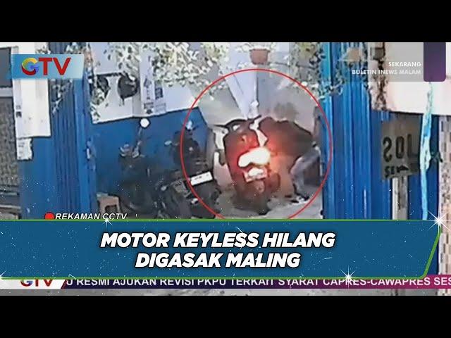 Motor Keyless Raib Digasak Maling, Korban Rugi Puluhan Juta Rupiah - BIM 31/10