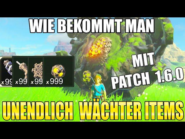 *NEU* Unendlich Wächter (Guardian) Items - Glitch Patch 1.6.0 - Zelda Breath of the Wild