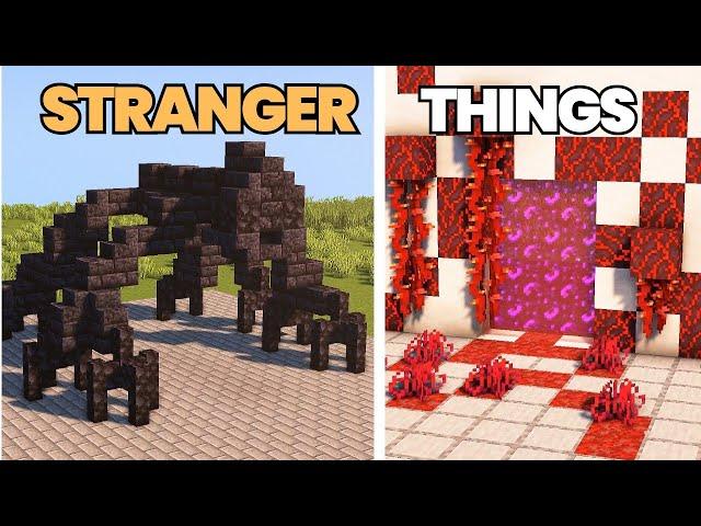 Minecraft 5 stranger things build hacks #1.20