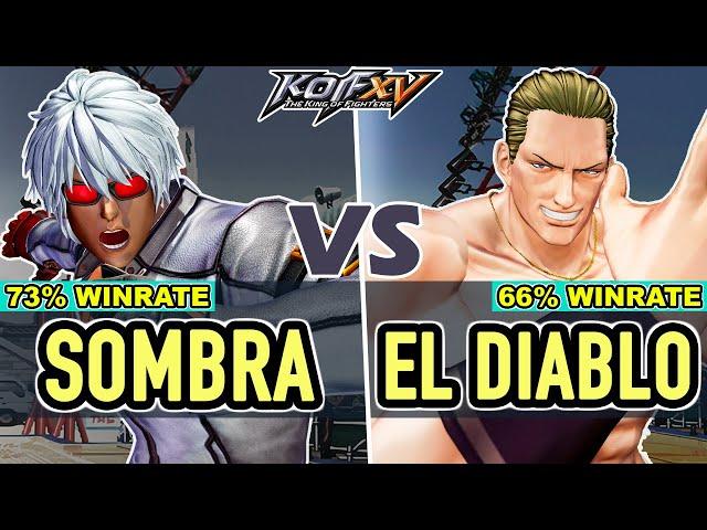 KOF XV ▰ Sombra (K'/Joe/Terry) vs El Diablo (Geese/Isla/Benimaru)