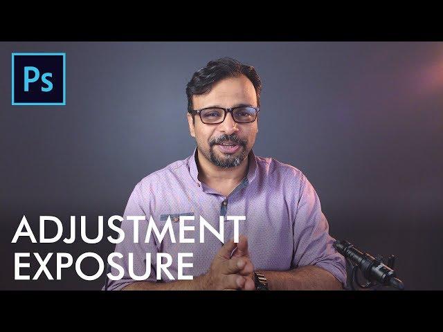 Adjustments Exposure in Adobe Photoshop Urdu / Hindi [Eng Sub]