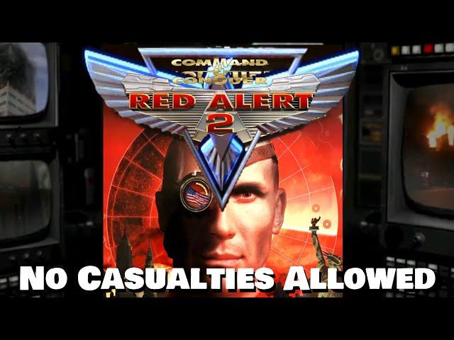 Can you beat the RA2 Allied campaign on hard without losing a single unit and building?