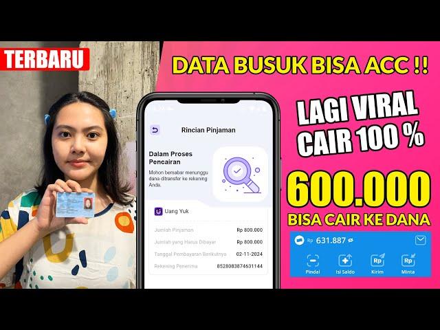 Pinjol Ilegal Mudah Cair Ke Dana - gak usah dibayar