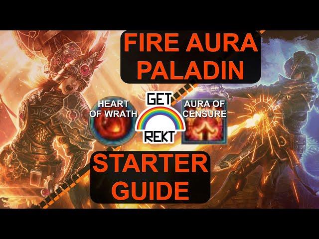 Grim Dawn Beginner Auradin Guide, multiple fire auras Paladin [HC viable]