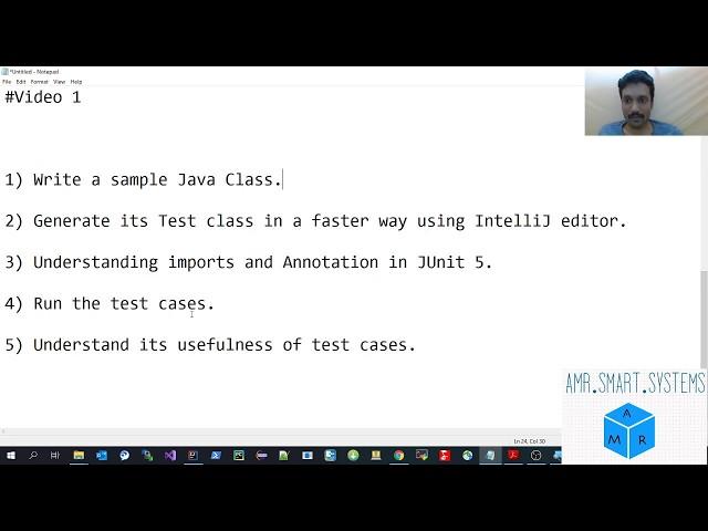 Understanding Unit Testing in JAVA using Junit5 from Scratch Video#1 : Basics  of Unit Testing #java