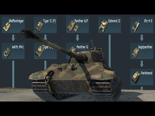 Самые ПЛОХИЕ и ИНТЕРЕСНЫЕ танки ГЕРМАНИИ 4 РАНГ в War Thunder