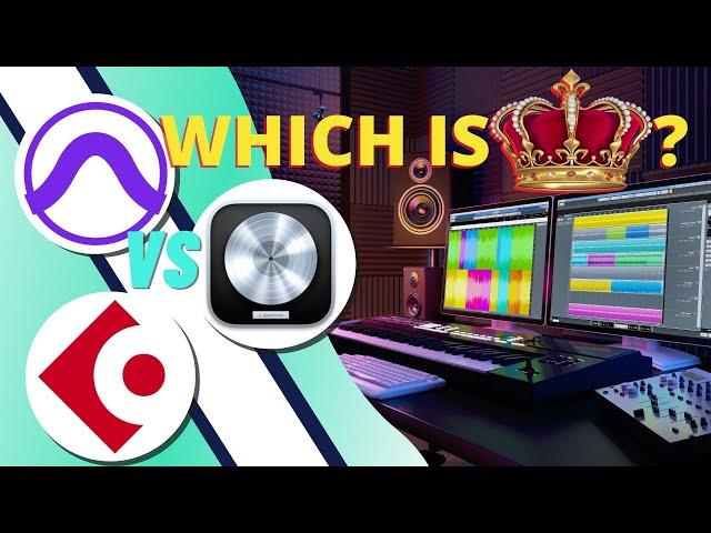 Pro Tools vs Cubase vs Logic Pro - Best Digital Audio Workstation Software