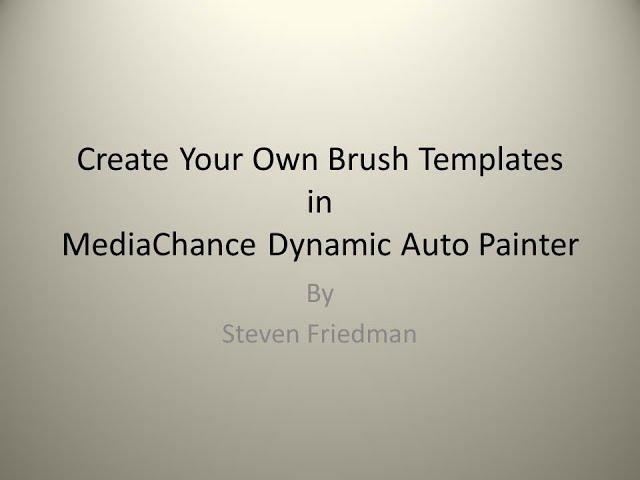 DAP brush and color template creation