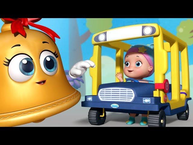 Wheels on the Bus Baby with Magic Bells | Infobells Rhymes for Children