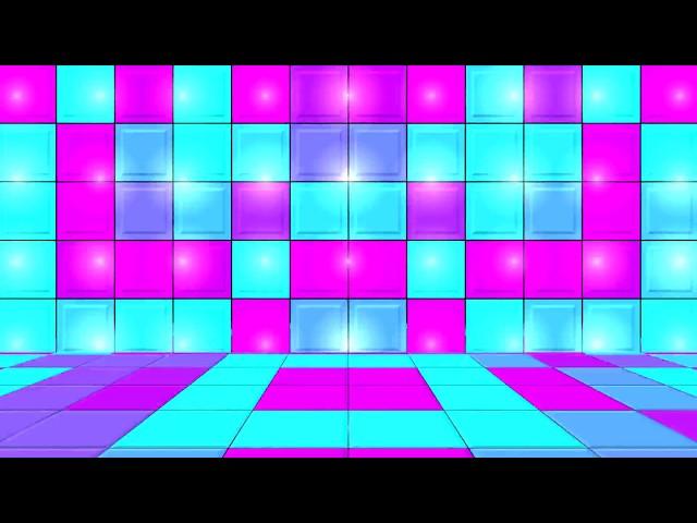 Motion Background Free HD  - Disco Dance Floor