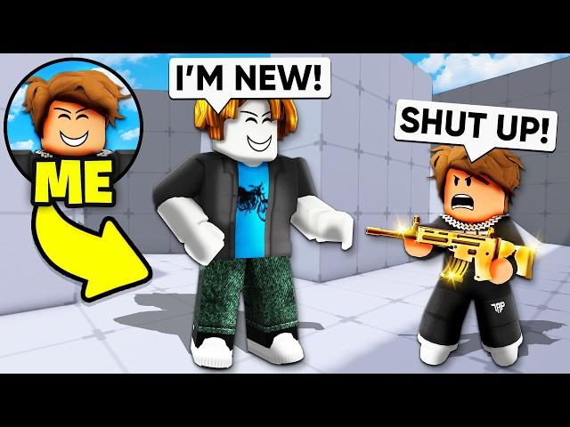 I Pretended to be a NOOB, So I Could Test BABY TAP.. (Roblox Rivals)