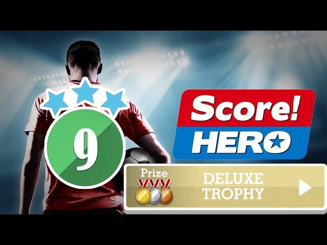 Score! Hero - DELUXE TROPHY Event - level 9 Walkthrough - 3 Stars