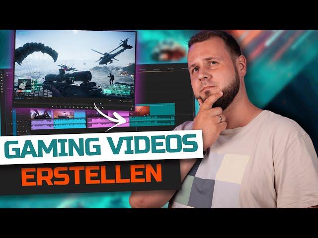 GAMING VIDEOS von der AUFNAHME bis zum SCHNITT