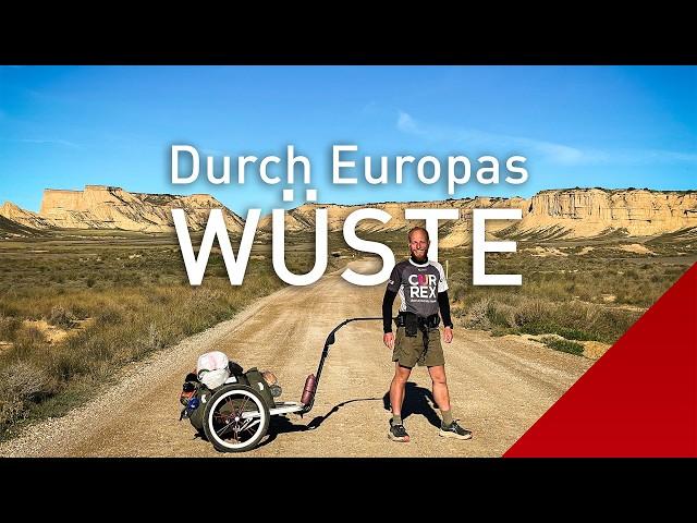 Überleben in der WÜSTE | 100KM Durch die Bardenas Reales (Wüstenlauf)