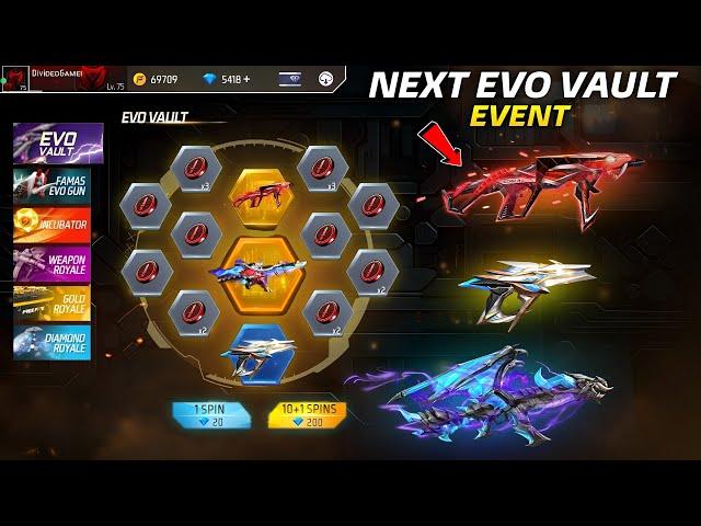 Next Evo Vault Event l Free Fire New Event l Ff New Event l May Evo Vault