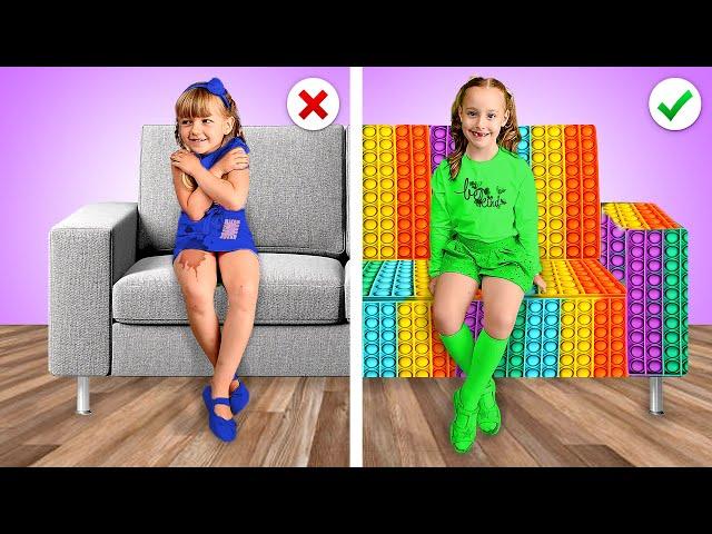 Rich Vs Poor Parenting Hacks! || Parenting Tips, Life Hacks by Zoom GO!