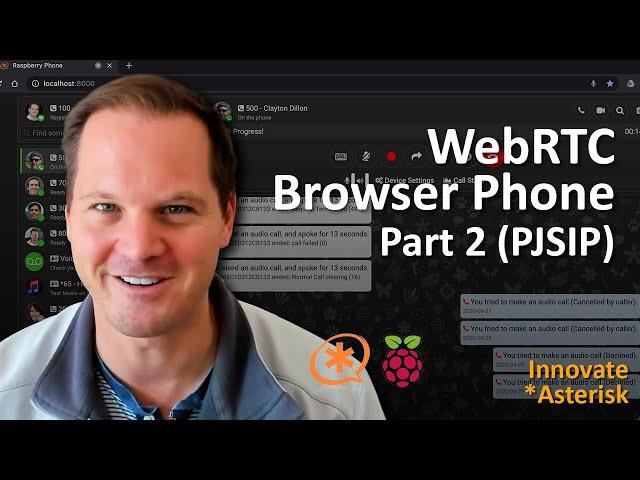 WebRTC Browser Phone with Asterisk & Raspberry Pi - Part 2 (PJSIP)