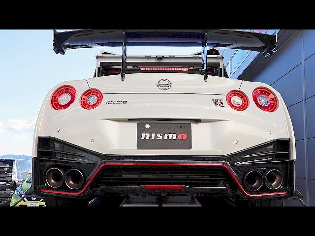 Nissan GT-R NISMO N-Attack Package | Test Drive on Racetrack