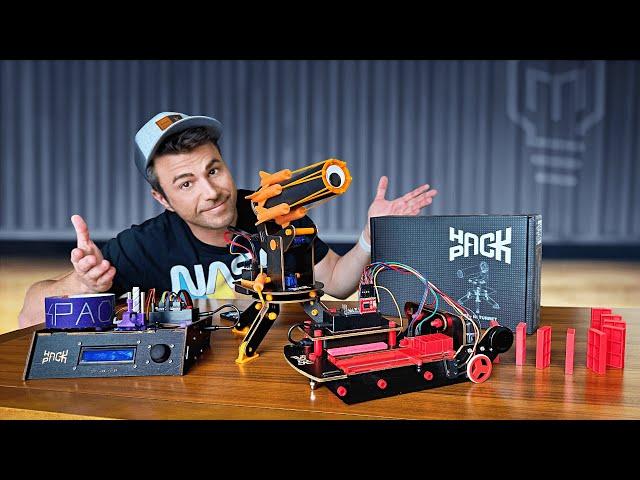 Introducing Hack Pack - DIY Robot Subscription Box By Mark Rober