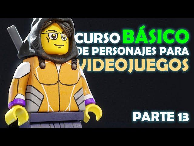 Curso BÁSICO | Personajes para Videojuegos - Parte 13 - Retocando y Mejorando el Modelo