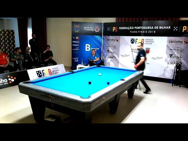 Campeonato Nacional Pool Equipas CB Pedro Grilo 1 vs CB S. J. Madeira (A. Pedro vs M. Costa)