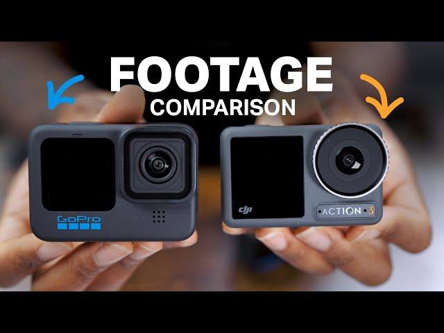 DJI Osmo Action 3 & GoPro HERO 11 Black Footage Comparisons