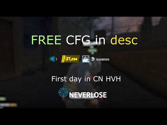 [FREE CFG!!!]First day in Community HvH ft.Neverlose.cc *non-DT Spread