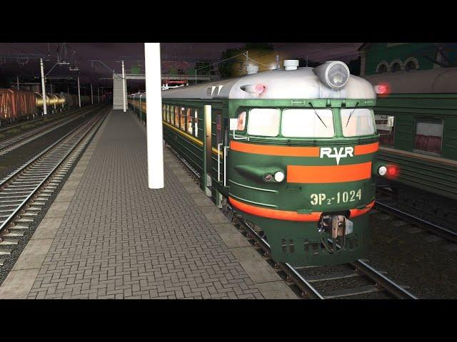 Trainz Railroad Simulator 2019 сценарий "Последняя электричка"
